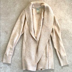 LL Bean Marbled Cardigan